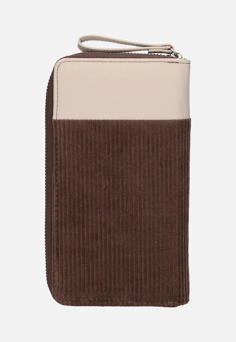 Eva EV2 Cord/Wood - Portemonnaie