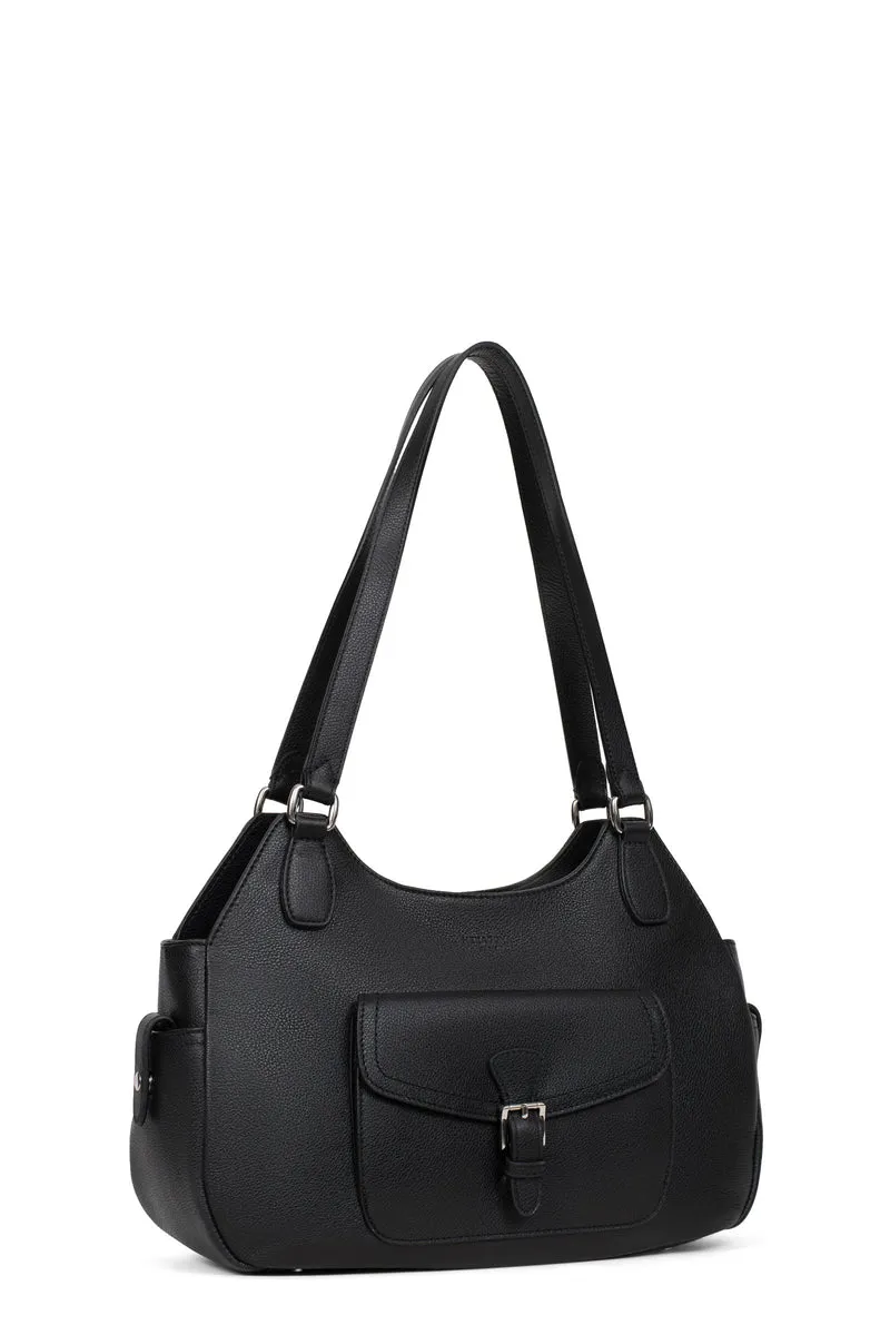 Sac porté épaule 2 anses - Cuir