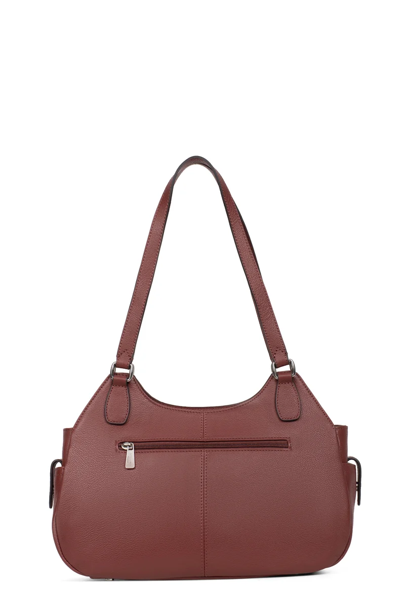 Sac porté épaule 2 anses - Cuir