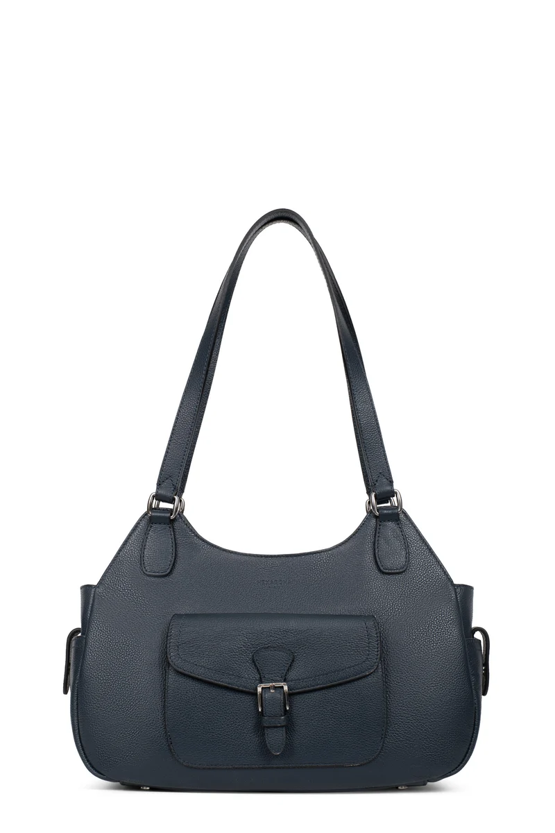 Sac porté épaule 2 anses - Cuir