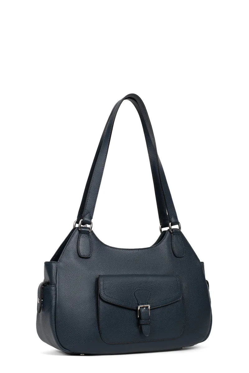 Sac porté épaule 2 anses - Cuir