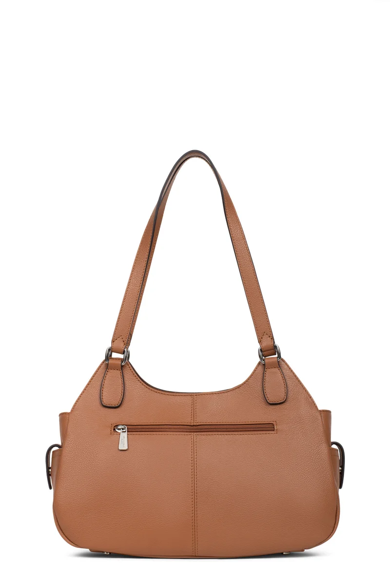 Sac porté épaule 2 anses - Cuir