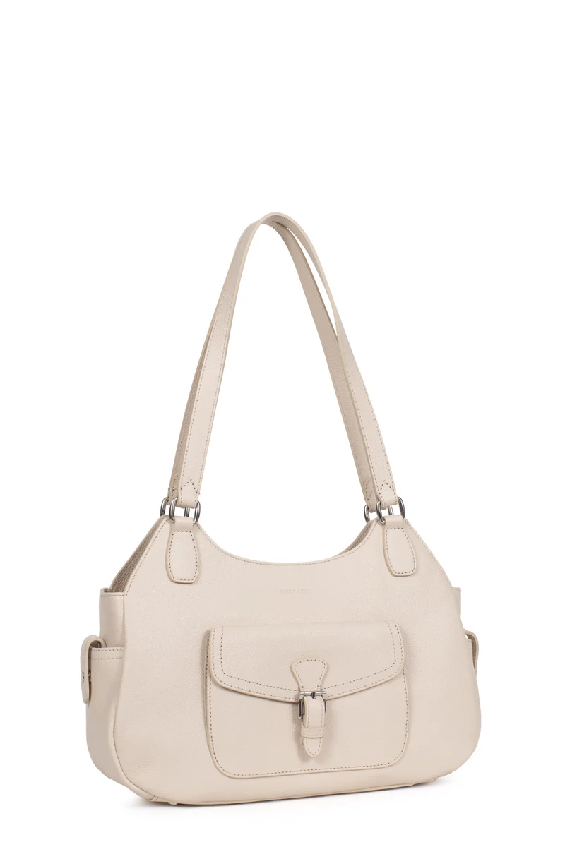 Sac porté épaule 2 anses - Cuir