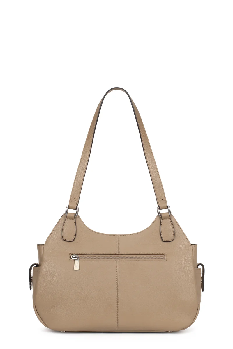 Sac porté épaule 2 anses - Cuir