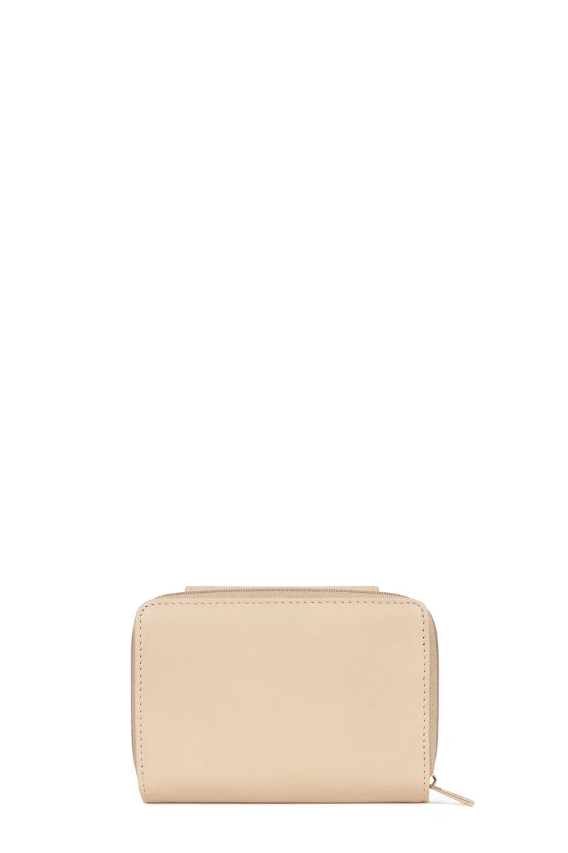Portefeuille - 2 volets - Stop RFID - Cuir de vachette