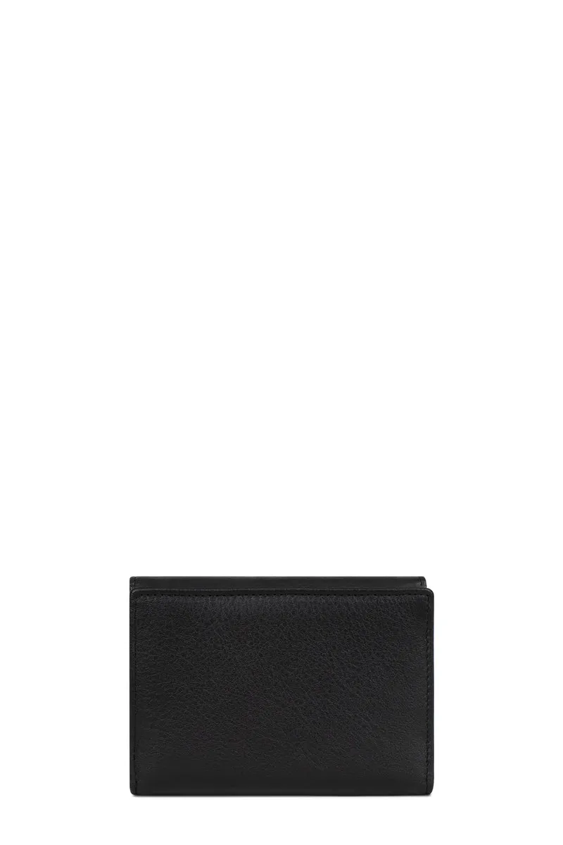 Portefeuille - 1 volet - Stop RFID - Cuir de vachette