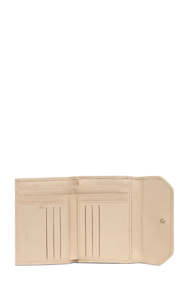 Portefeuille - 1 volet - Stop RFID - Cuir de vachette