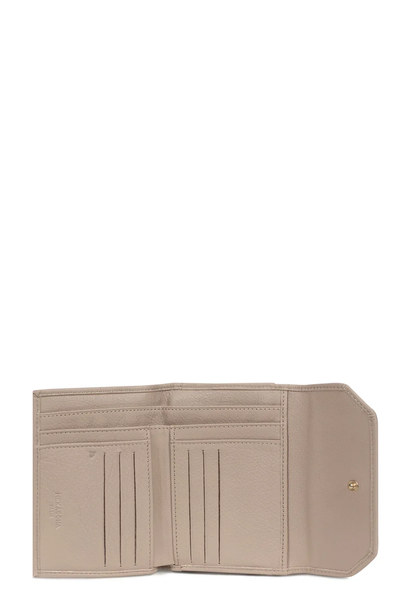 Portefeuille - 1 volet - Stop RFID - Cuir de vachette