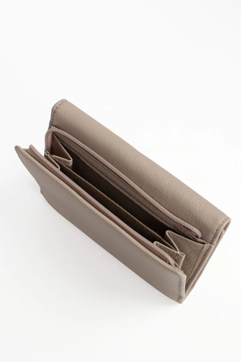 Portefeuille - 1 volet - Stop RFID - Cuir de vachette