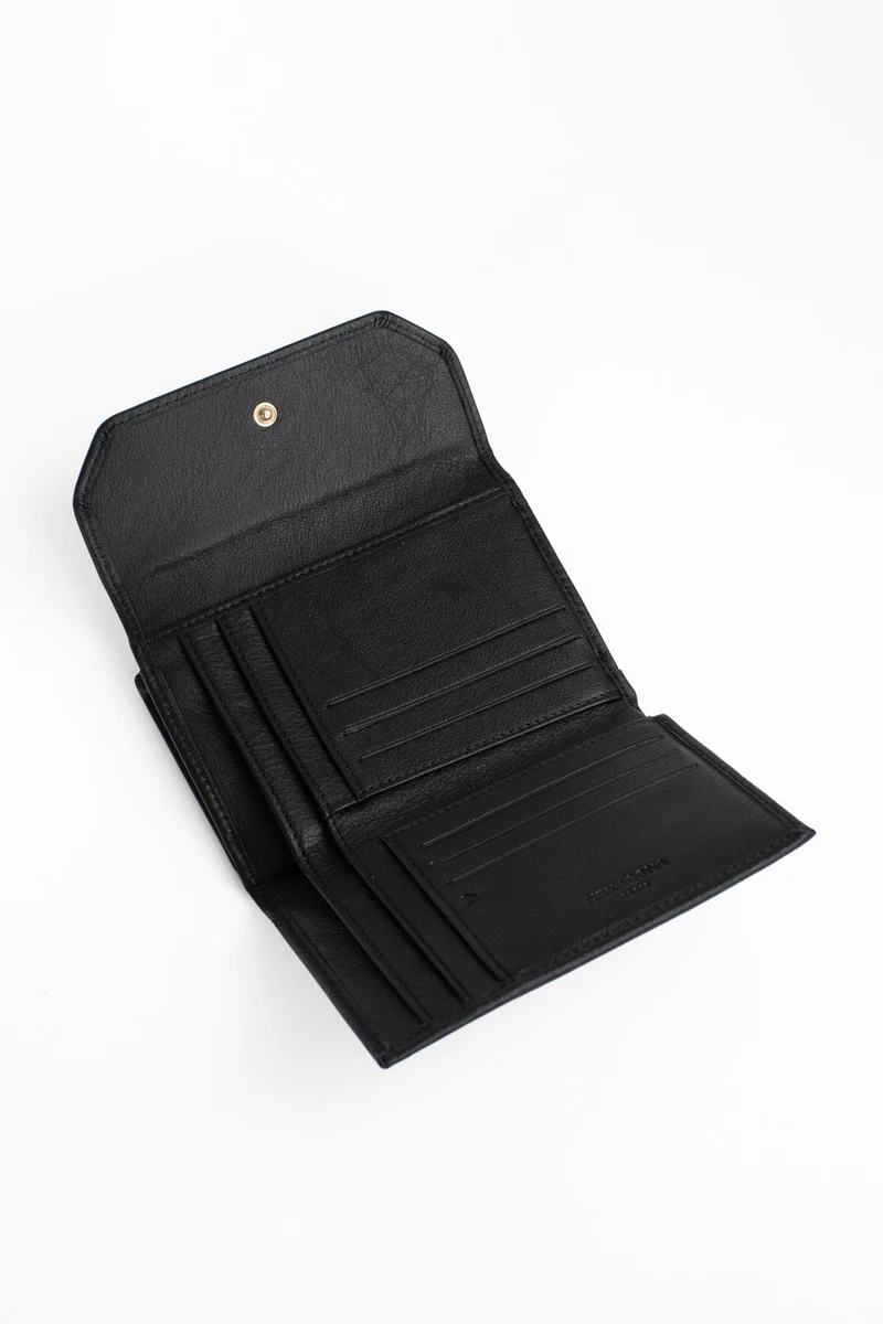 Portefeuille - 1 volet - Stop RFID - Cuir de vachette
