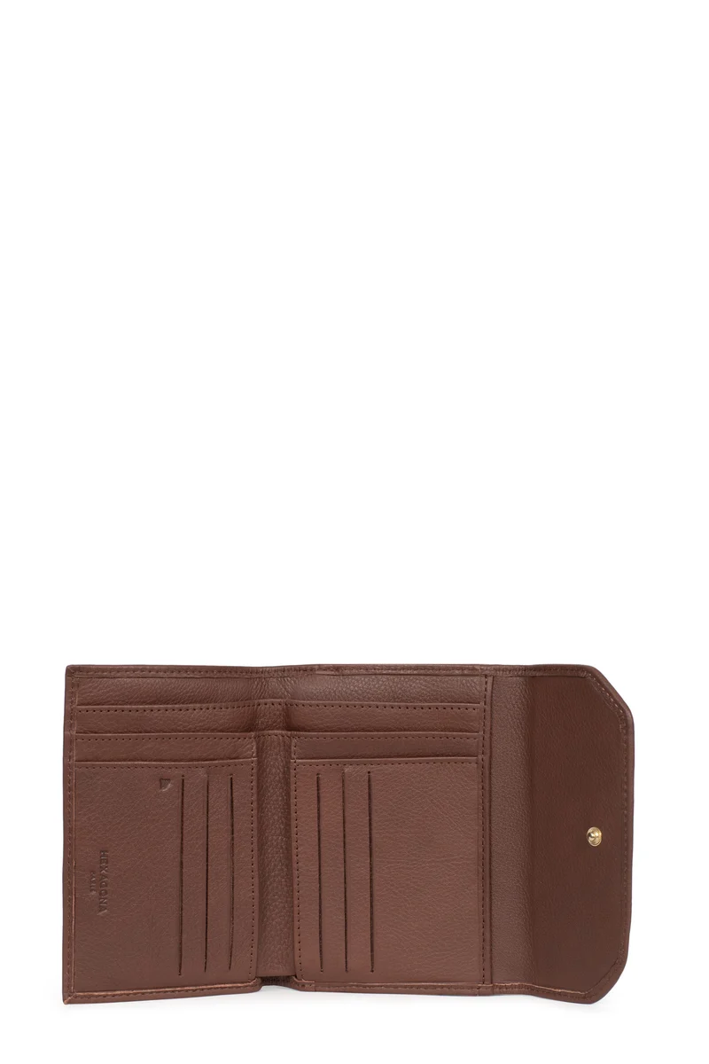 Portefeuille - 1 volet - Stop RFID - Cuir de vachette