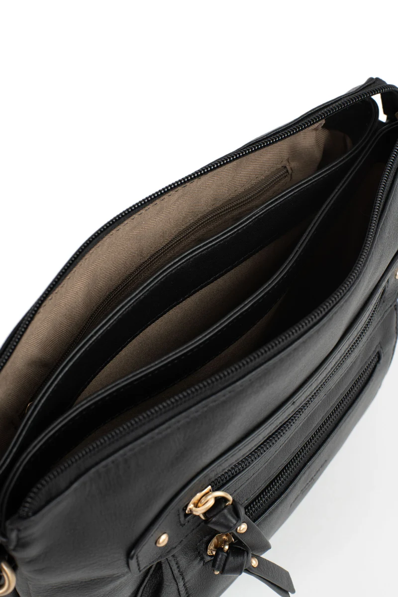 Sac porté travers - Cuir de vachette