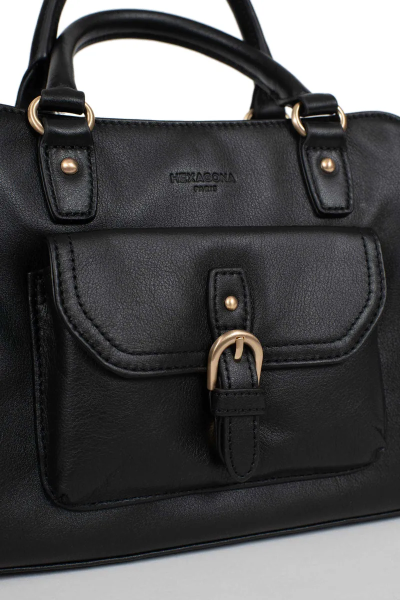Sac porté main 2 poignées - Cuir de vachette