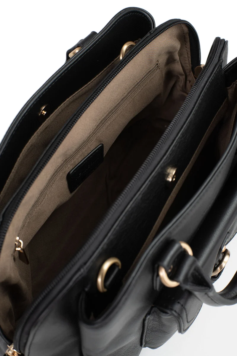 Sac porté main 2 poignées - Cuir de vachette