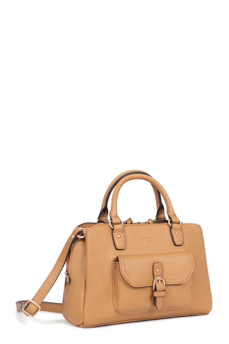 Sac porté main 2 poignées - Cuir de vachette