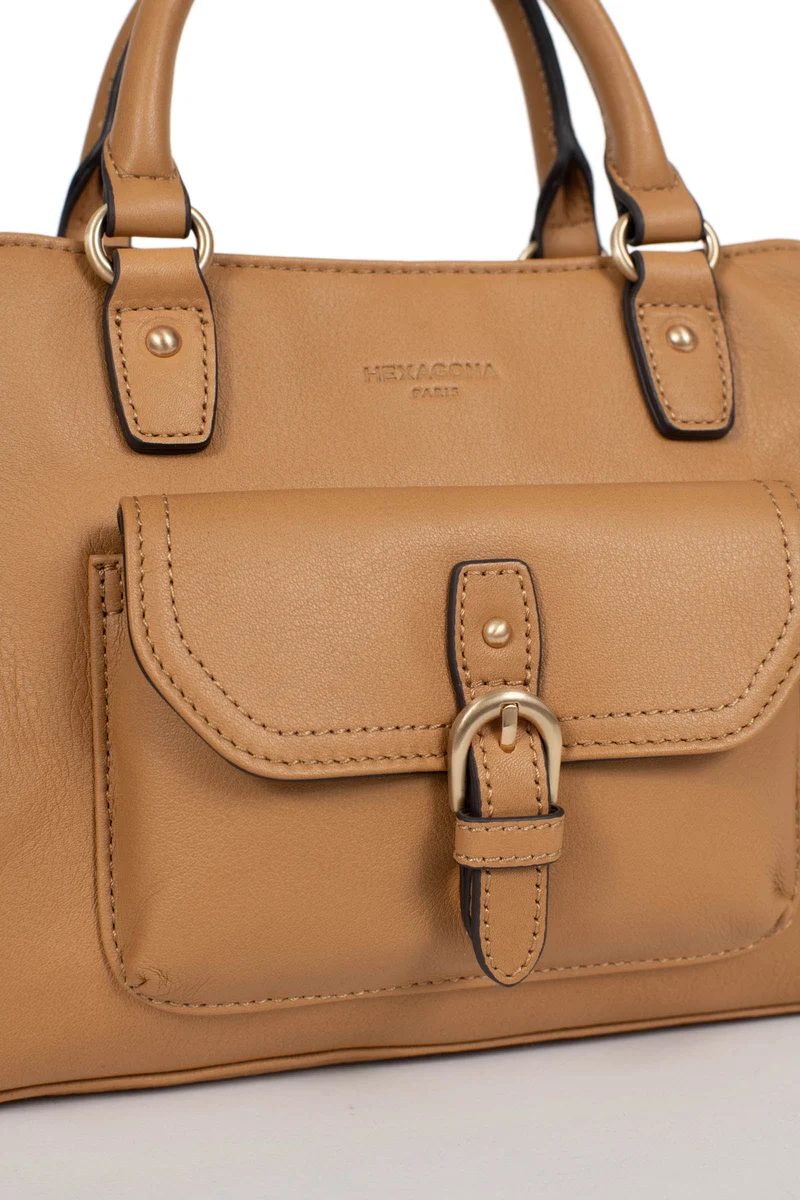Sac porté main 2 poignées - Cuir de vachette