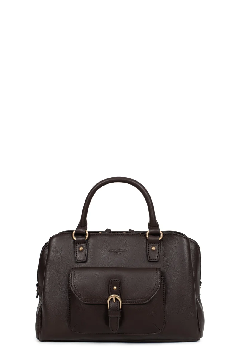 Sac porté main 2 poignées - Cuir de vachette