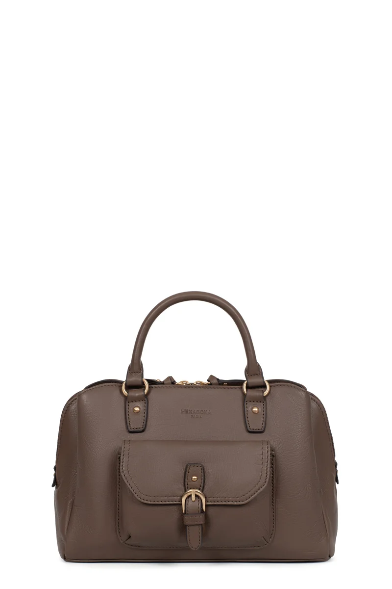 Sac porté main 2 poignées - Cuir de vachette
