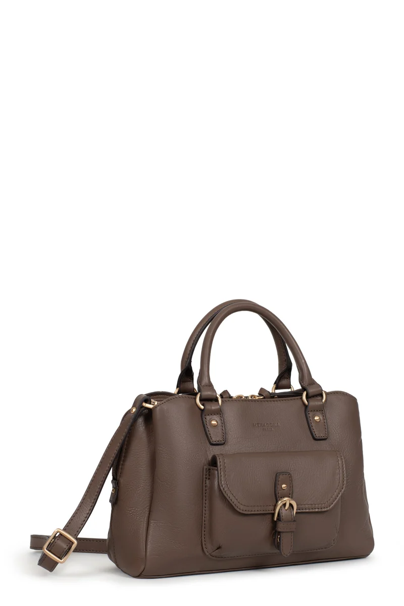 Sac porté main 2 poignées - Cuir de vachette