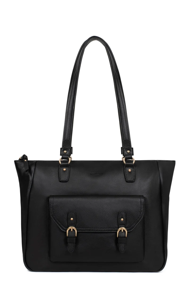 Sac porté épaule 2 anses - A4 - Cuir de vachette