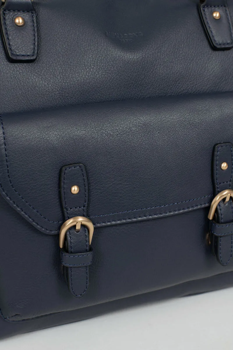 Sac porté épaule 2 anses - A4 - Cuir de vachette