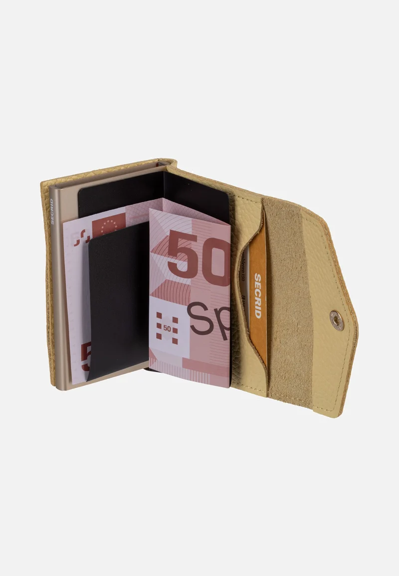 Envelope Vintage Butter Yellow - Portemonnaie
