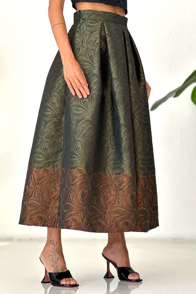 Bologna Green Skirt