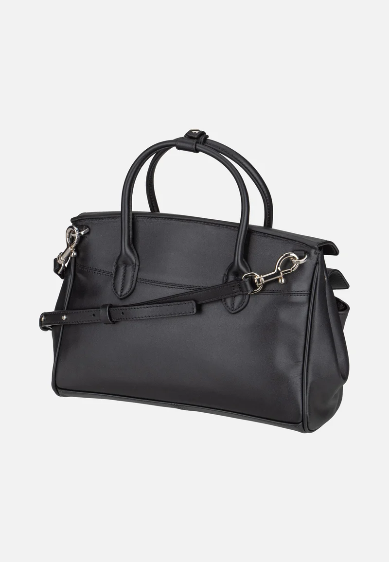 Gloria II Satchel M New Calf Black - Satchel