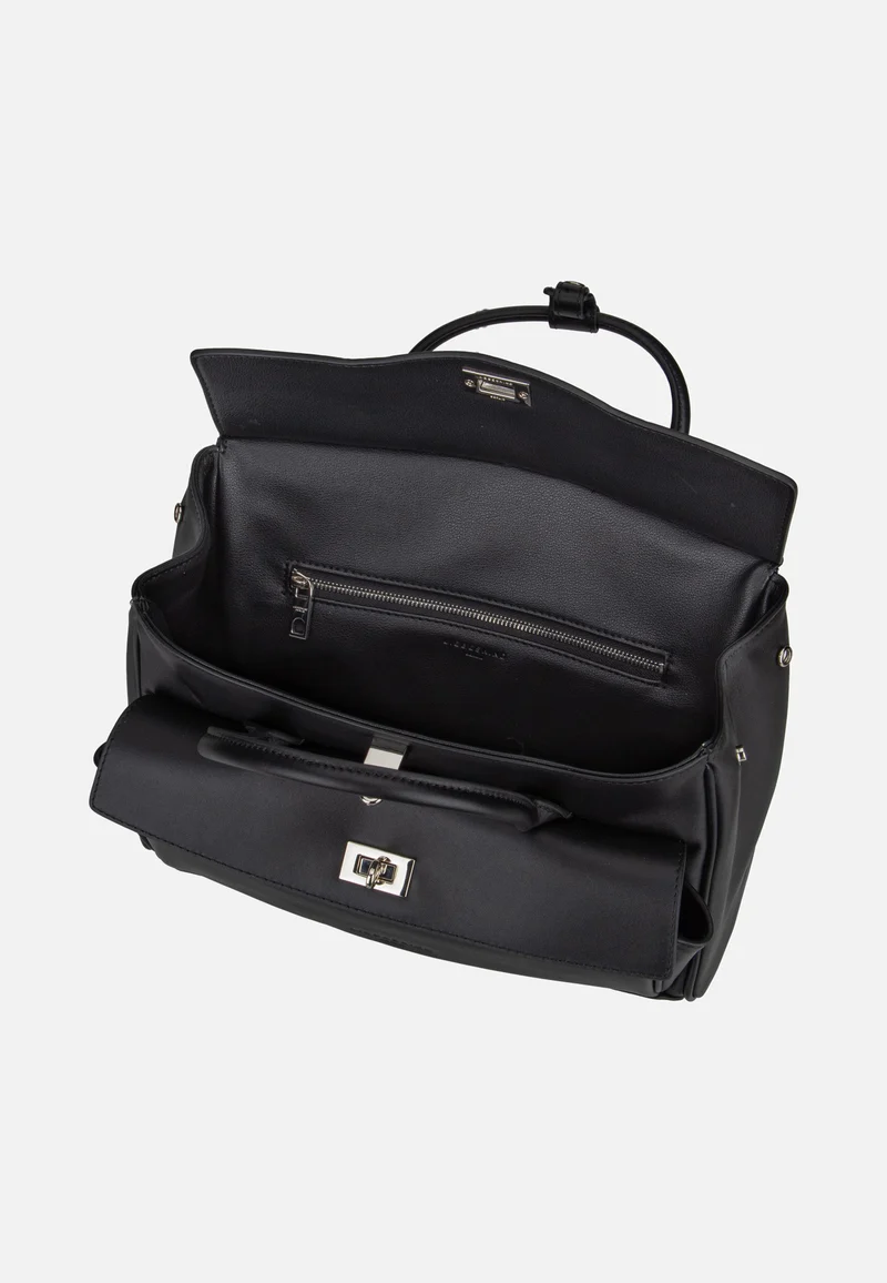 Gloria II Satchel M New Calf Black - Satchel