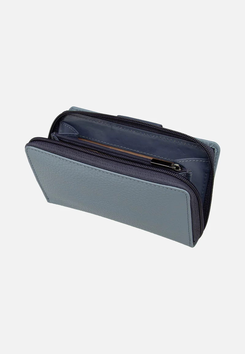 Sina Ladies Zip I Denim - Portemonnaie