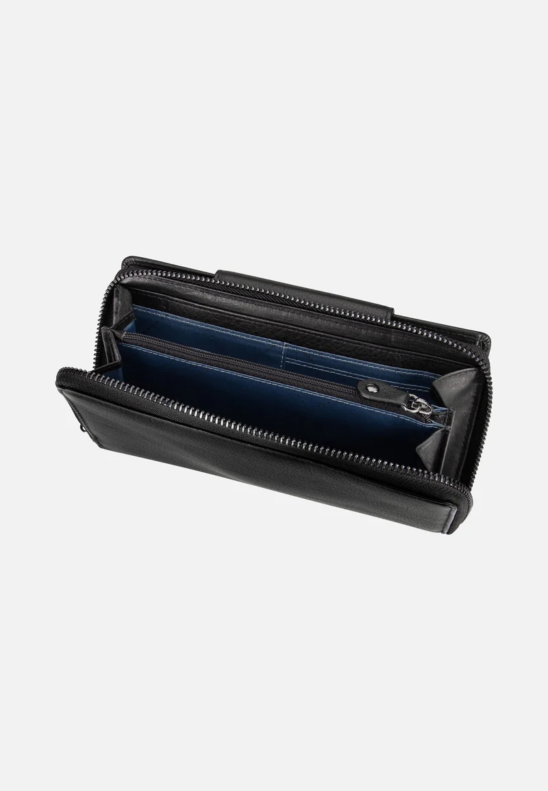 Nome Long Ladies Zip Schwarz - Portemonnaie