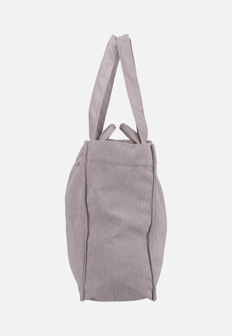 Softshopper Cord Grey - Shopper