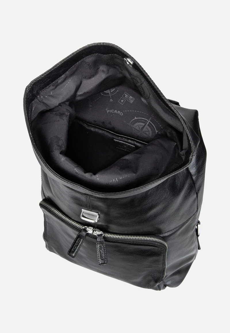 Buddy 5667 Schwarz - Rolltop Rucksack