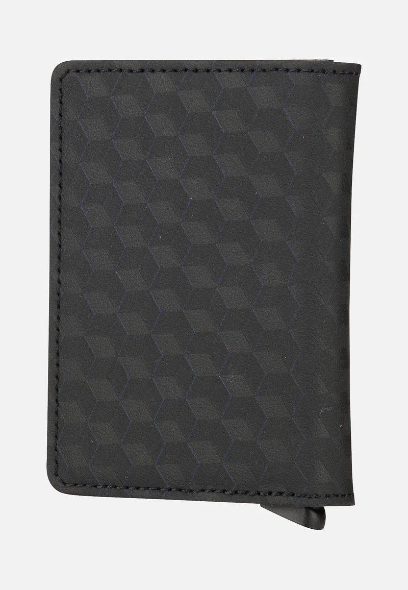 Slimwallet Optical Black-Titanium - Portemonnaie