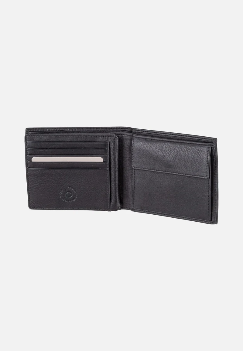 Sempre Wallet With Flap Black - Portemonnaie