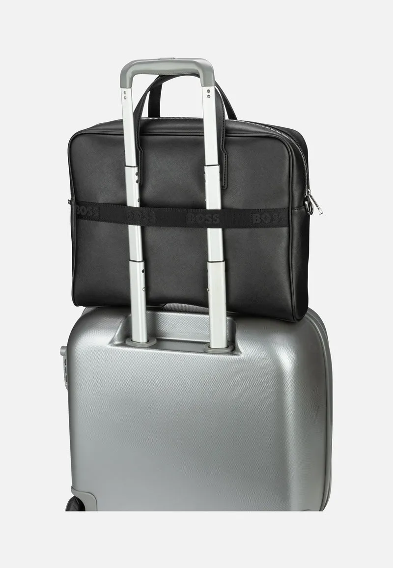 Zair Small Document Case Black - Aktentasche
