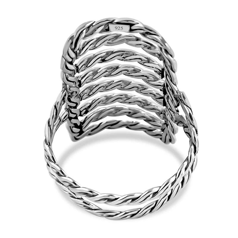925 Silber Ringe ca. 6,37g