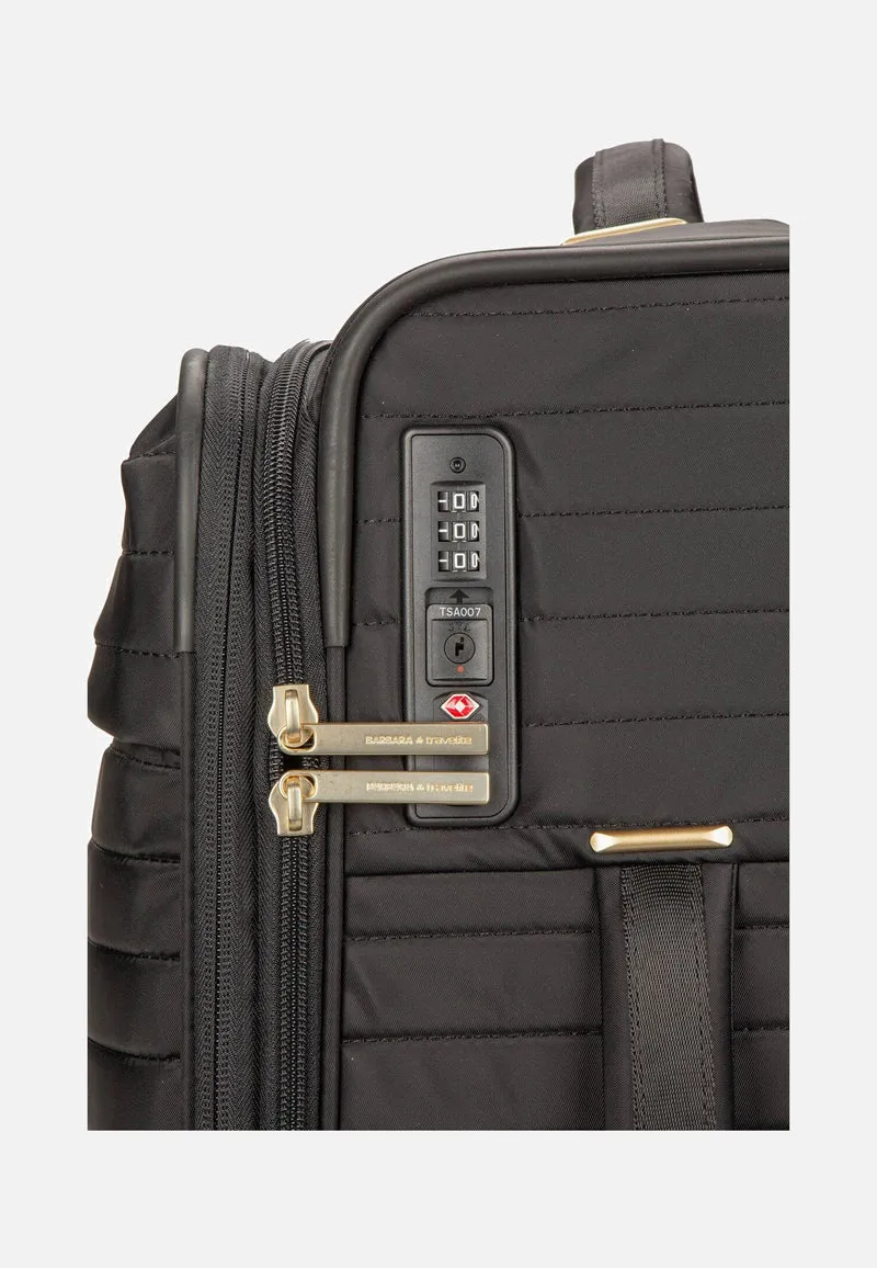 Barbara Stepp 4W Trolley S Exp Black - Koffer