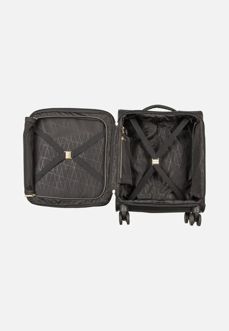 Barbara Stepp 4W Trolley S Exp Black - Koffer