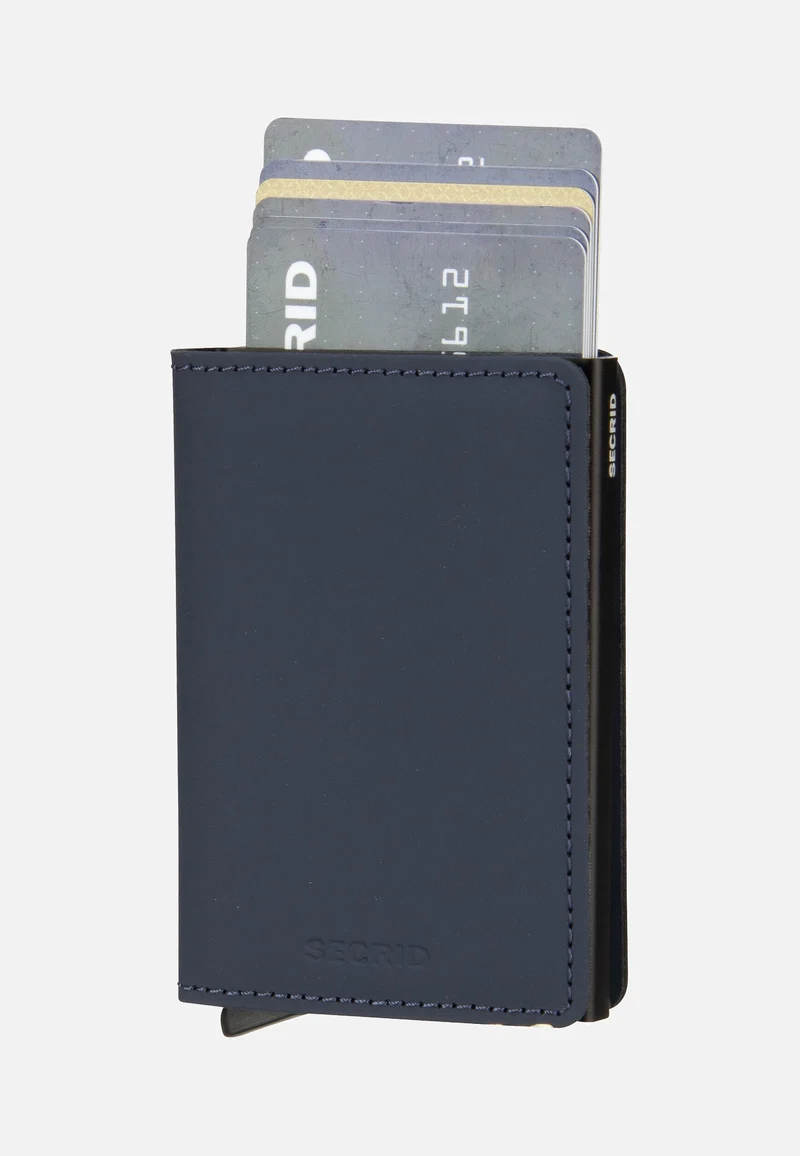 Slimwallet Matte Nightblue - Portemonnaie