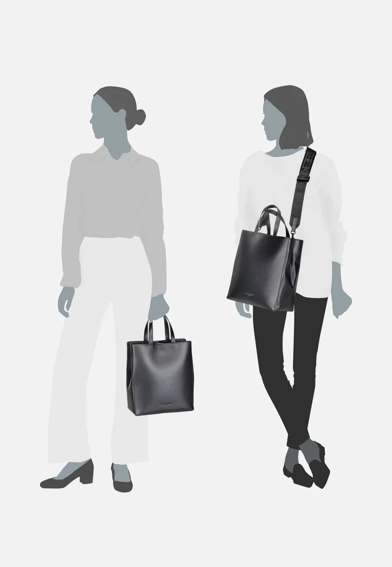 Paper Bag 20 Black - Tote Bag