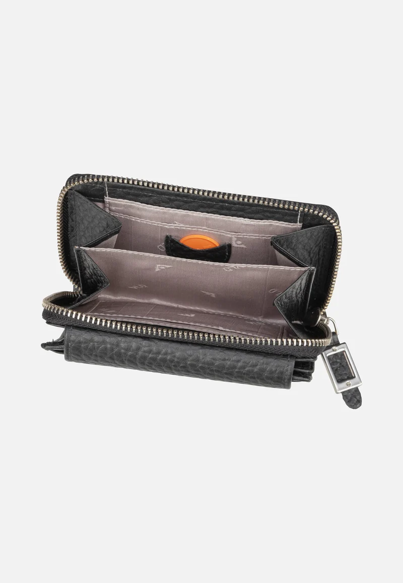 Hirsch 70607 Schwarz - Portemonnaie