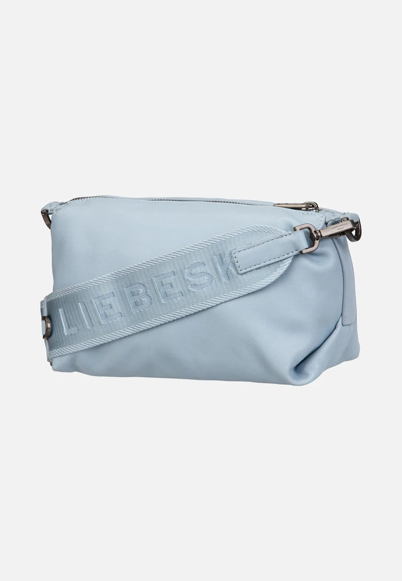 Elvira Crossbody S Sheep Natural Blue Denim - Crossbody Bag