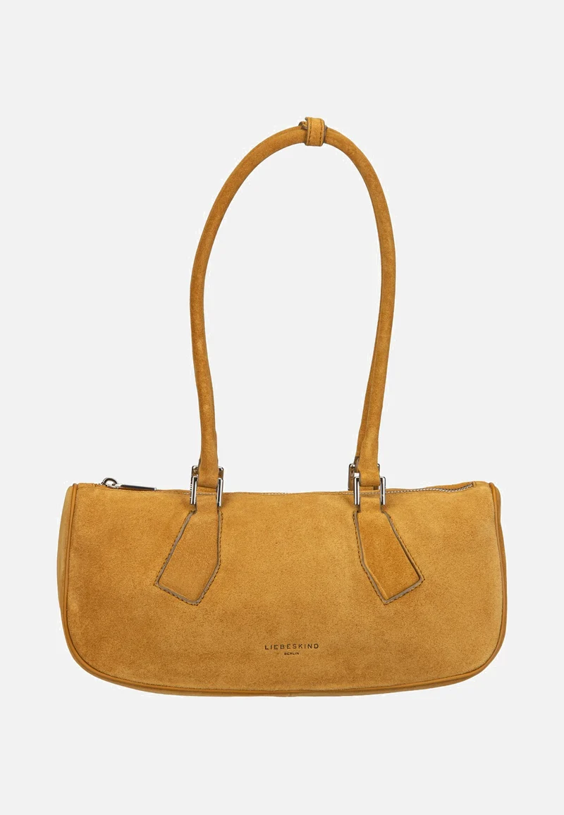 Cecile Satchel M Suede Honey Suede - Bucket Bag