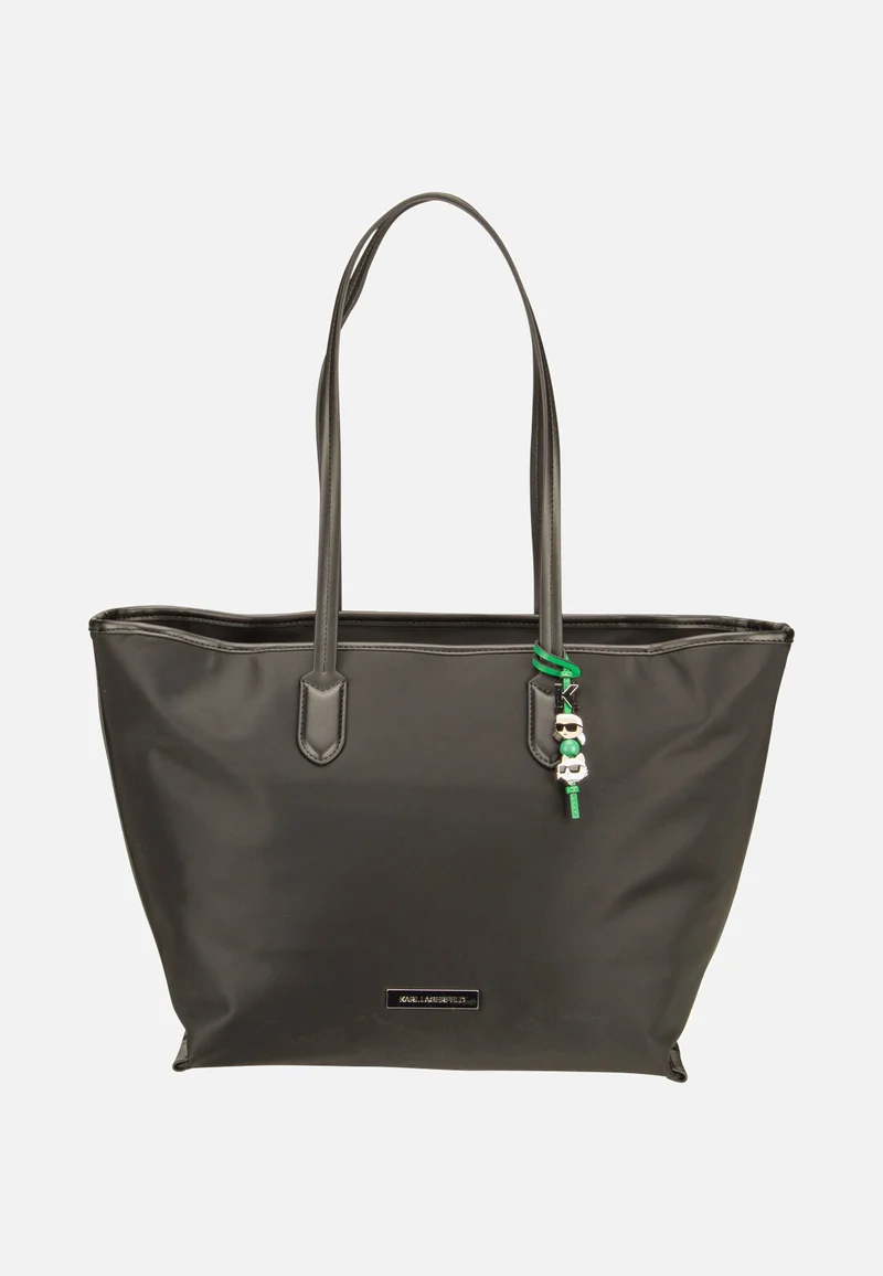 Ikon Nylon LG Tote Black - Shopper