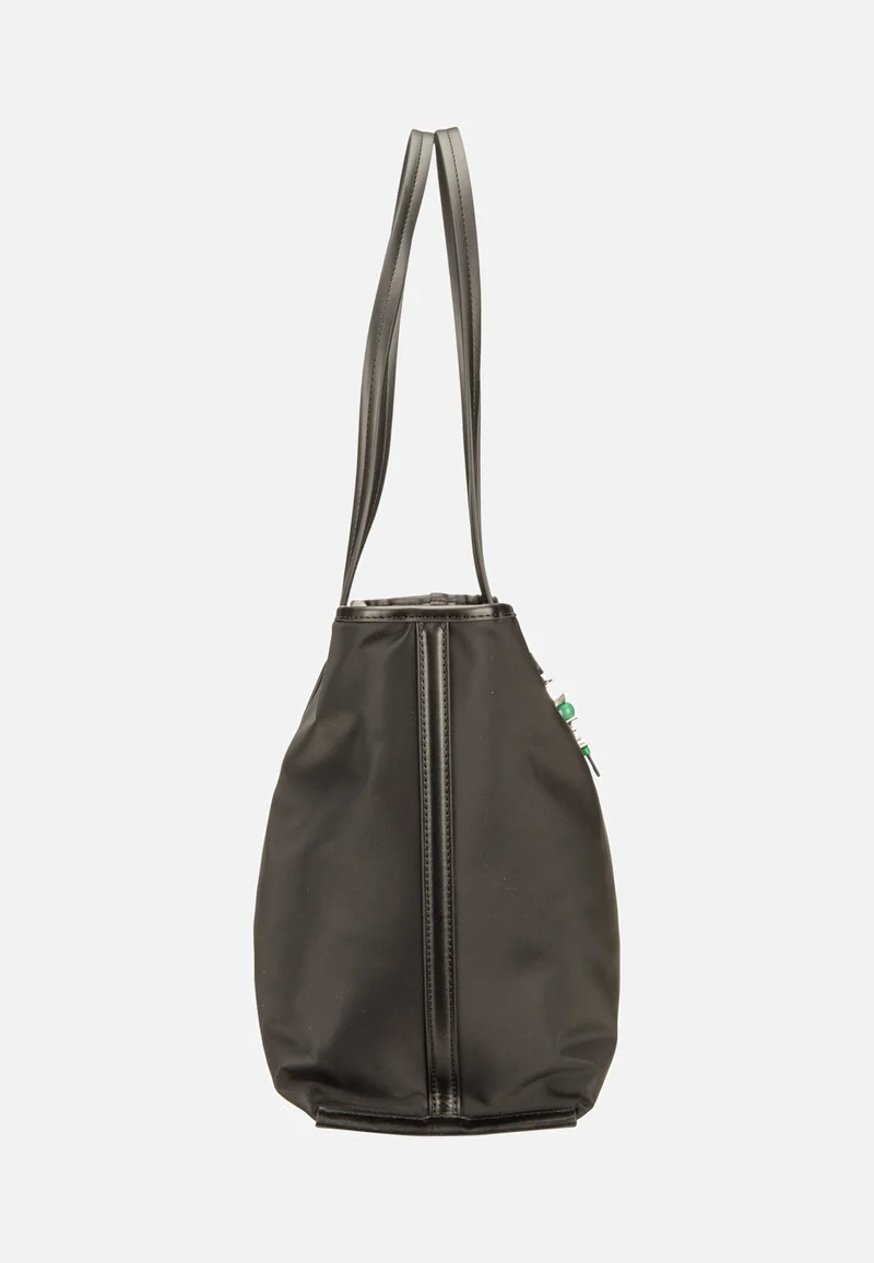 Ikon Nylon LG Tote Black - Shopper