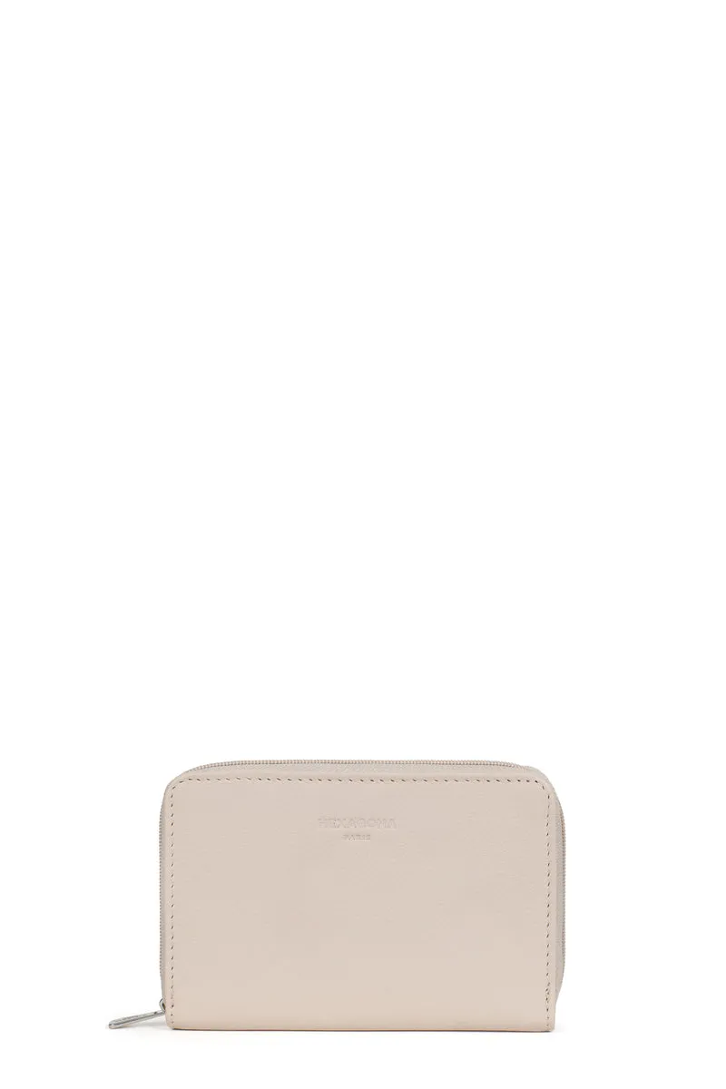 Portefeuille - 1 volet - Stop RFID - Cuir de vachette