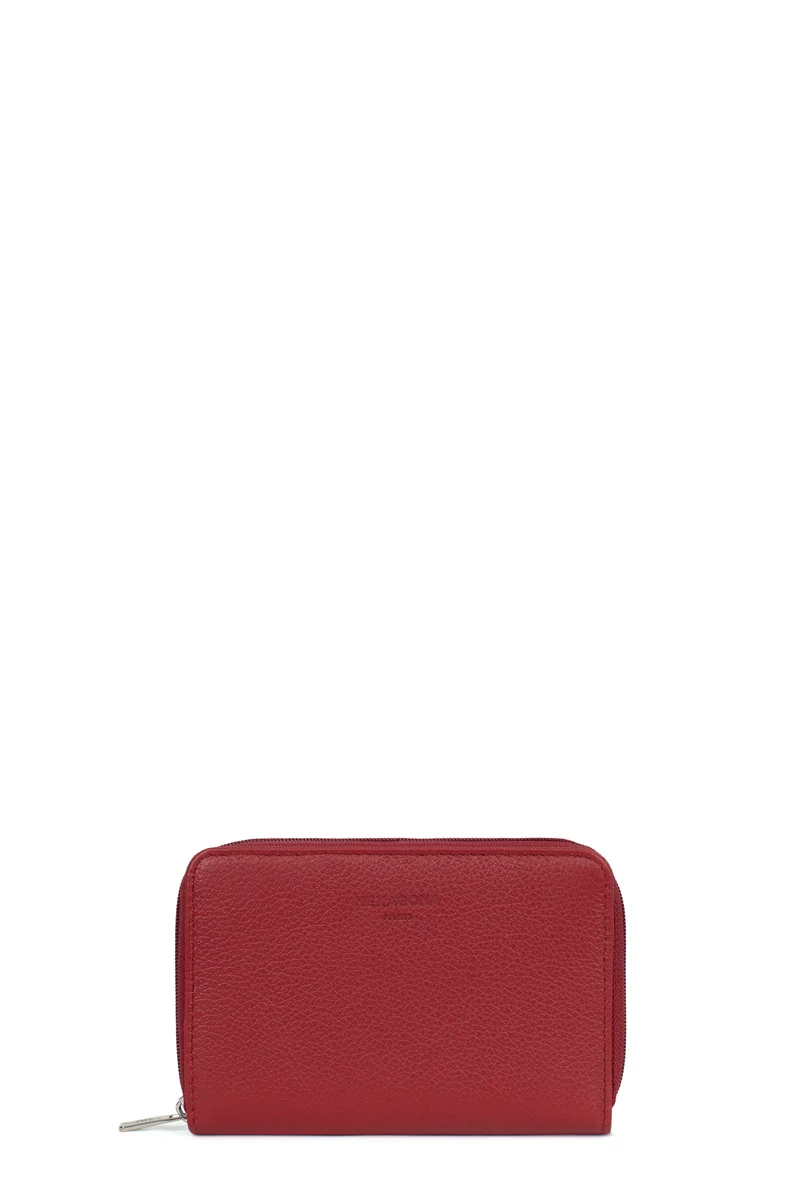 Portefeuille - 1 volet - Stop RFID - Cuir de vachette