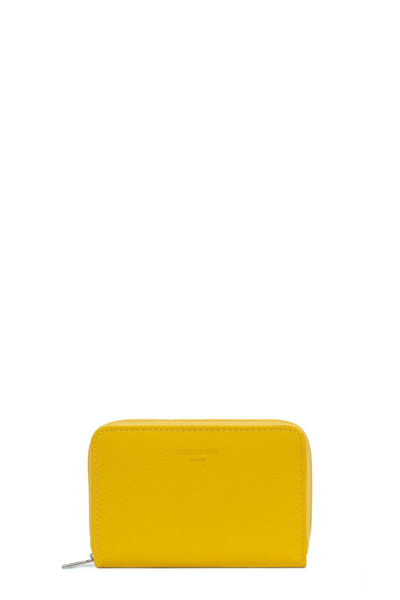 Portefeuille - 1 volet - Stop RFID - Cuir de vachette