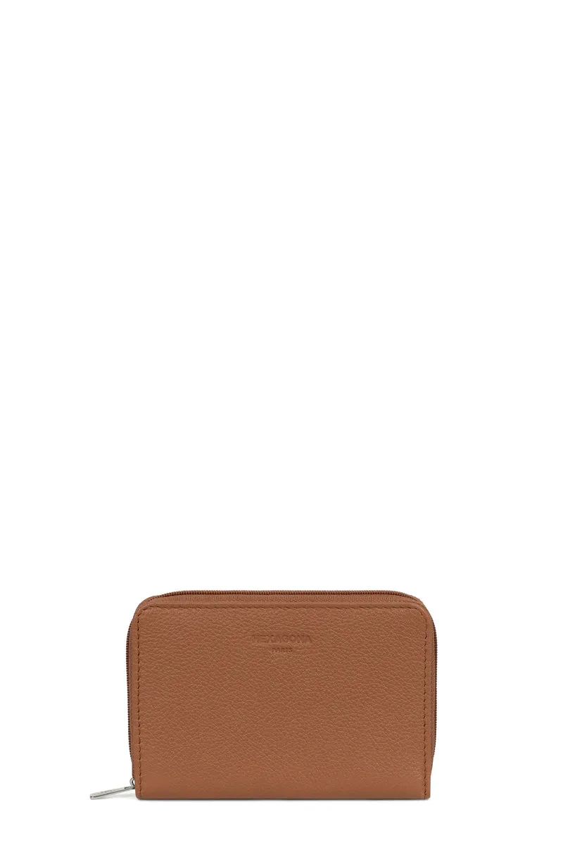 Portefeuille - 1 volet - Stop RFID - Cuir de vachette